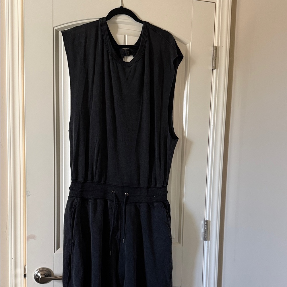 Free people black jumpsuit